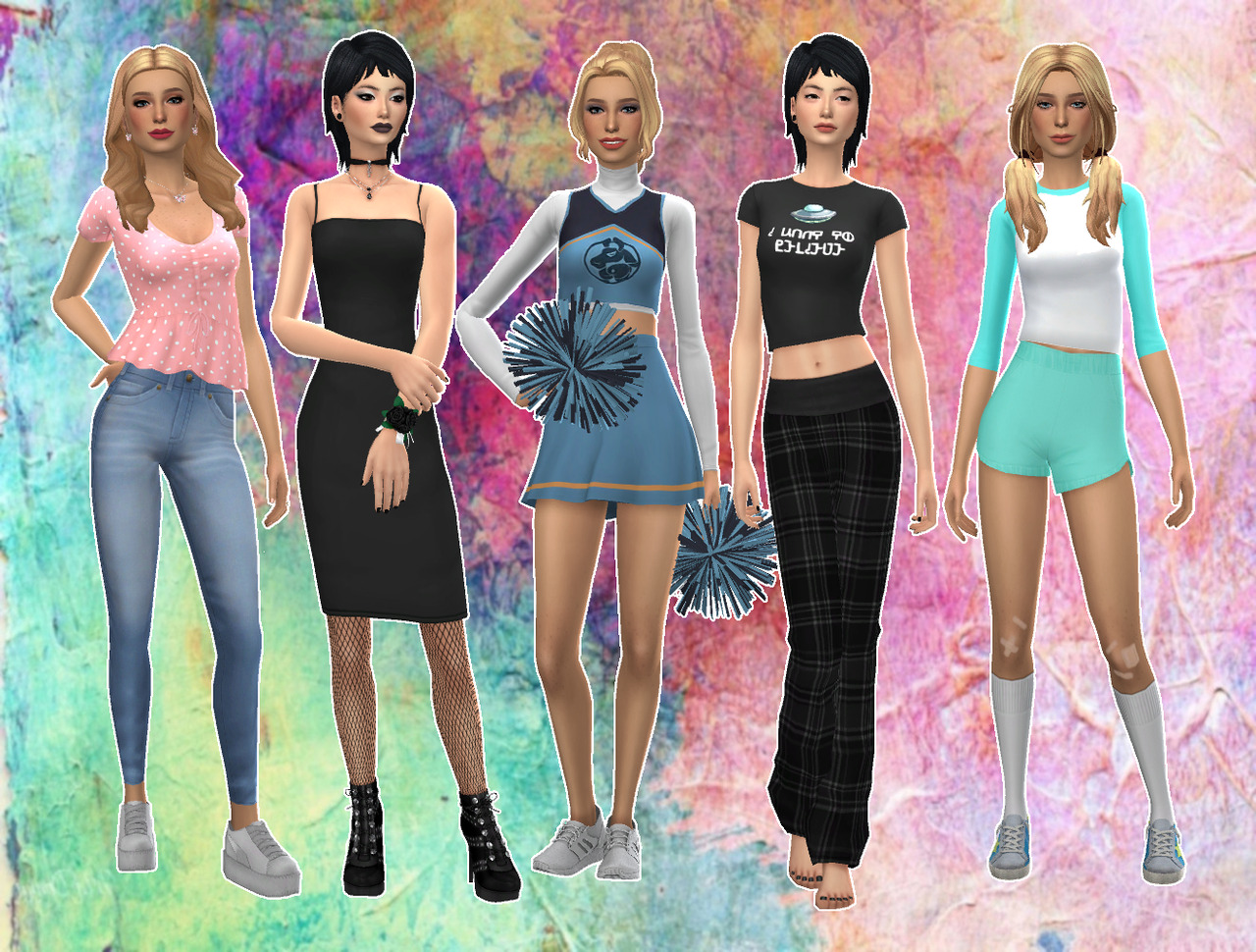 sims 4 teen clothes