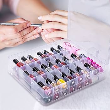 nail varnish storage box