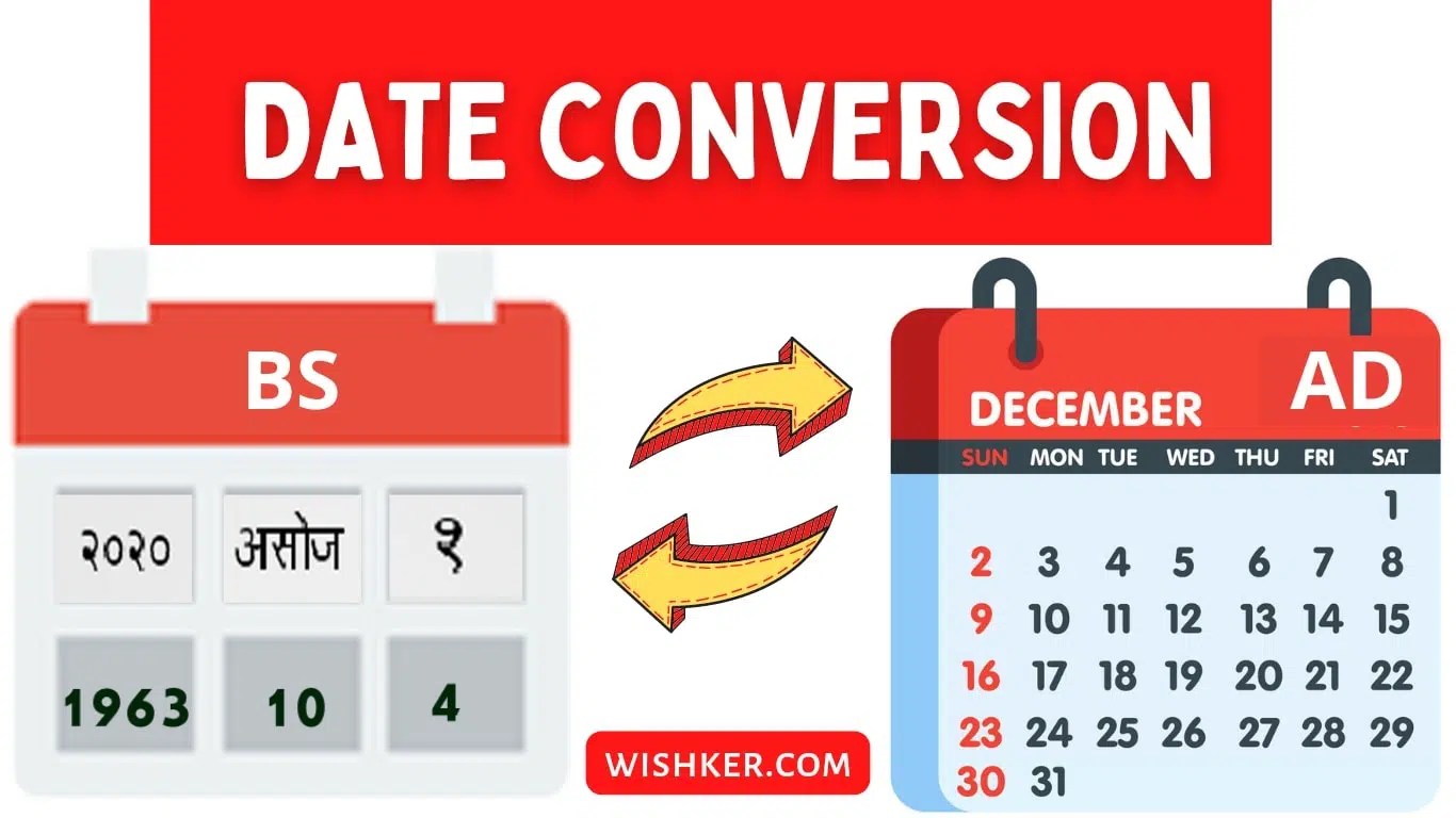 convert date from nepali to english