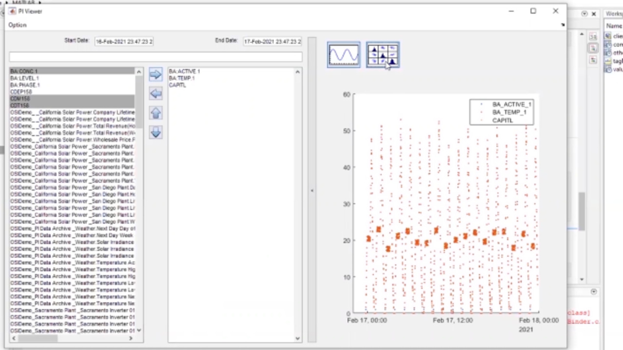 matlab pi