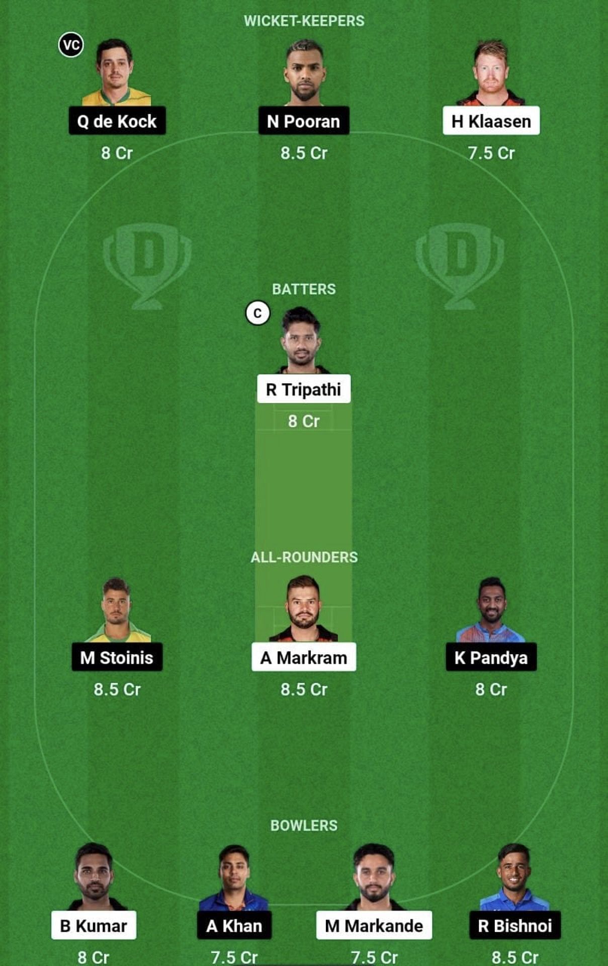 today ipl match best player dream11