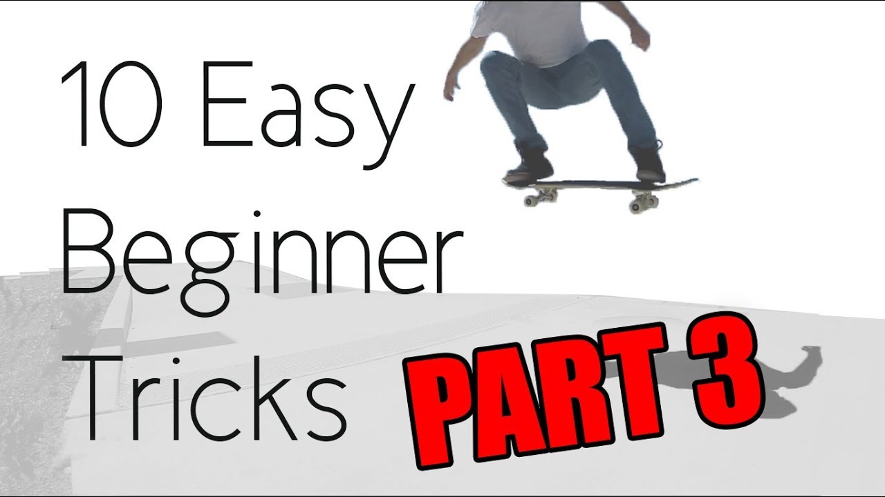 10 easy beginner skateboard tricks