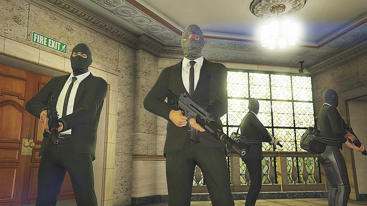 gta 5 bank heist