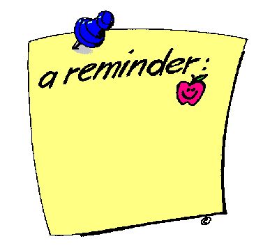 reminder clip art