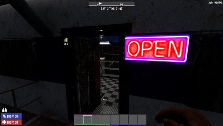 7 days to die trader open time