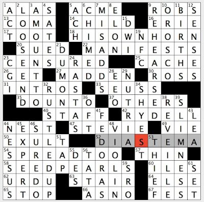 censured crossword clue