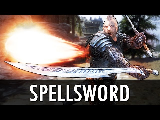 skyrim magic sword mod