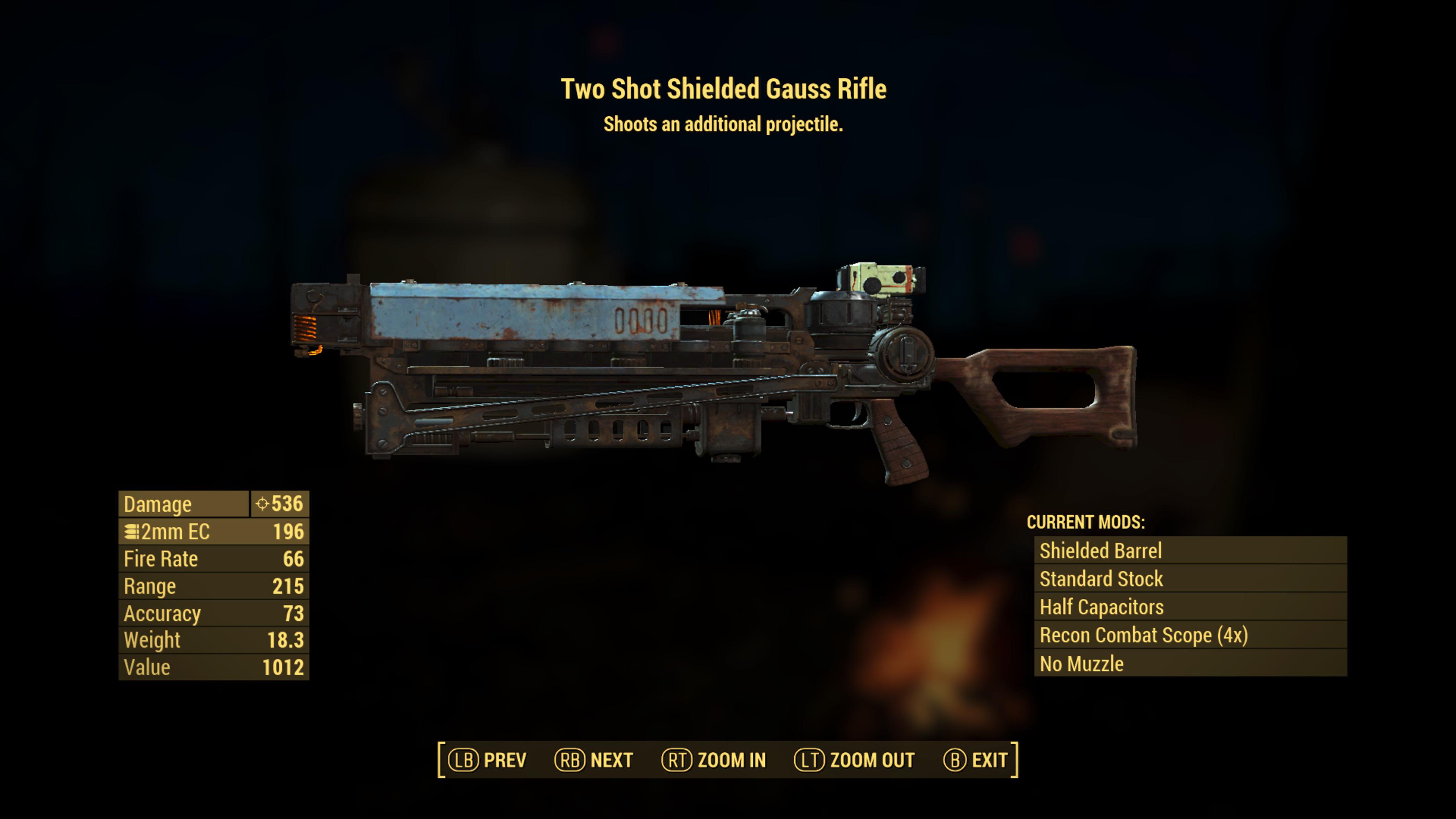 gauss rifle fallout 4