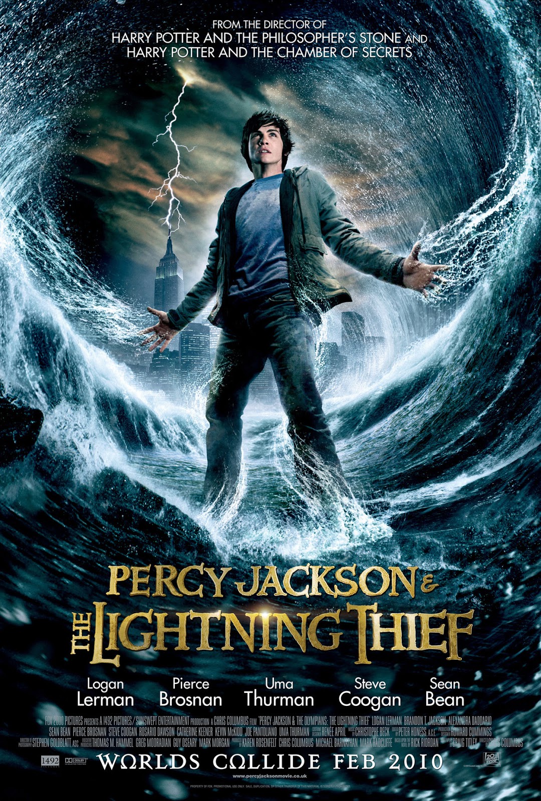 percy jackson and the lightning thief full movie