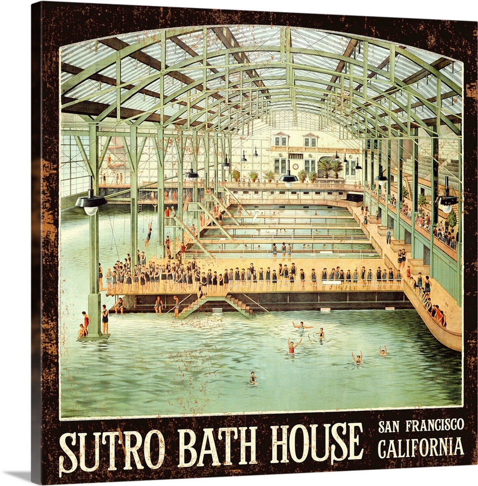 sutro baths poster