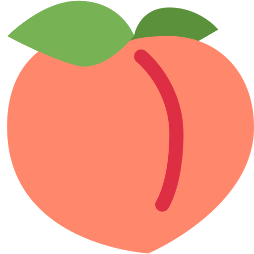 peach emoji copy and paste