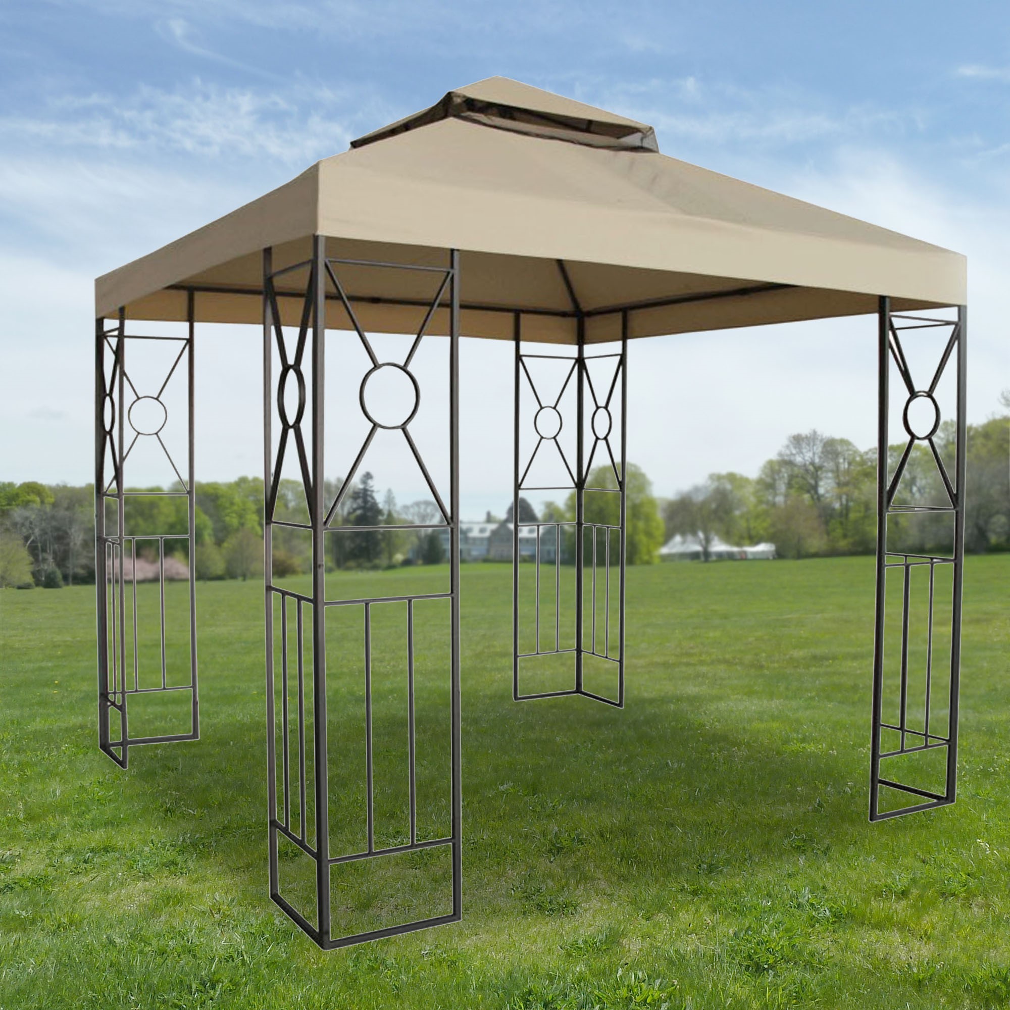 8x8 gazebo replacement canopy