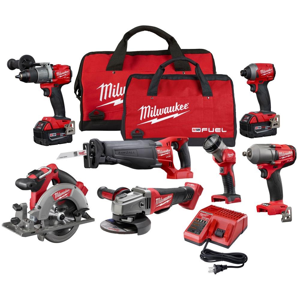 milwaukee 20v tool set