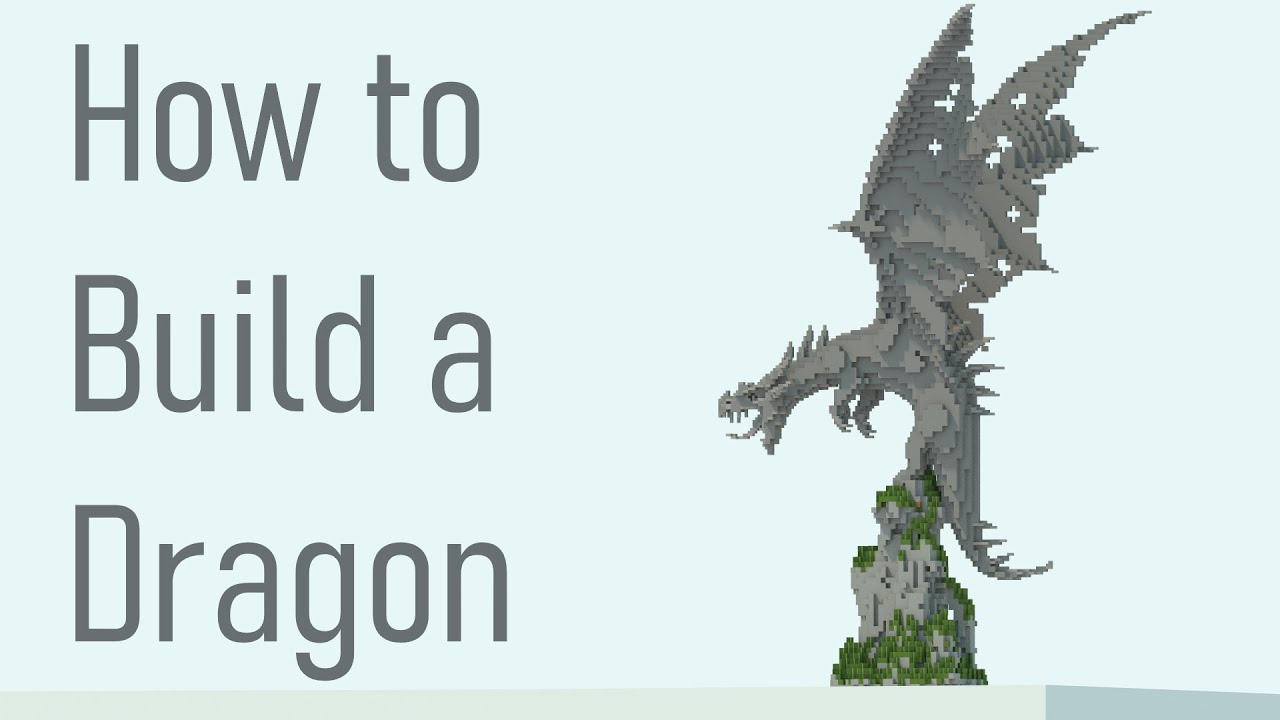 minecraft dragon build blueprints