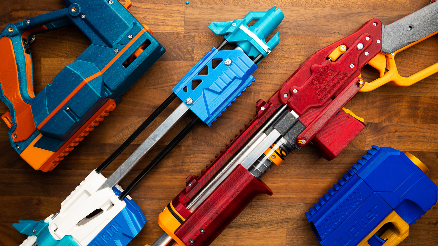 3d printed nerf gun