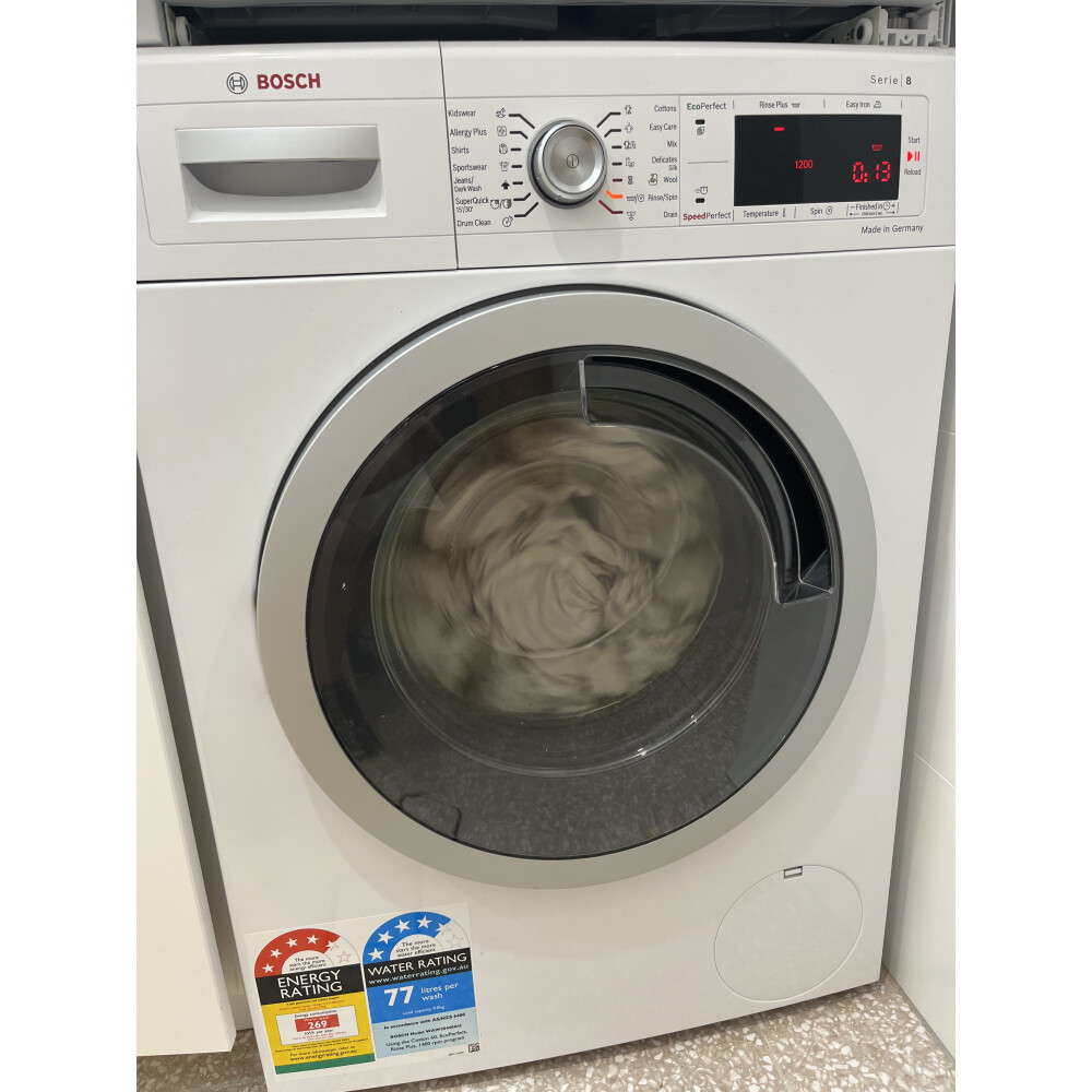 bosch series 8 washing machine manual pdf