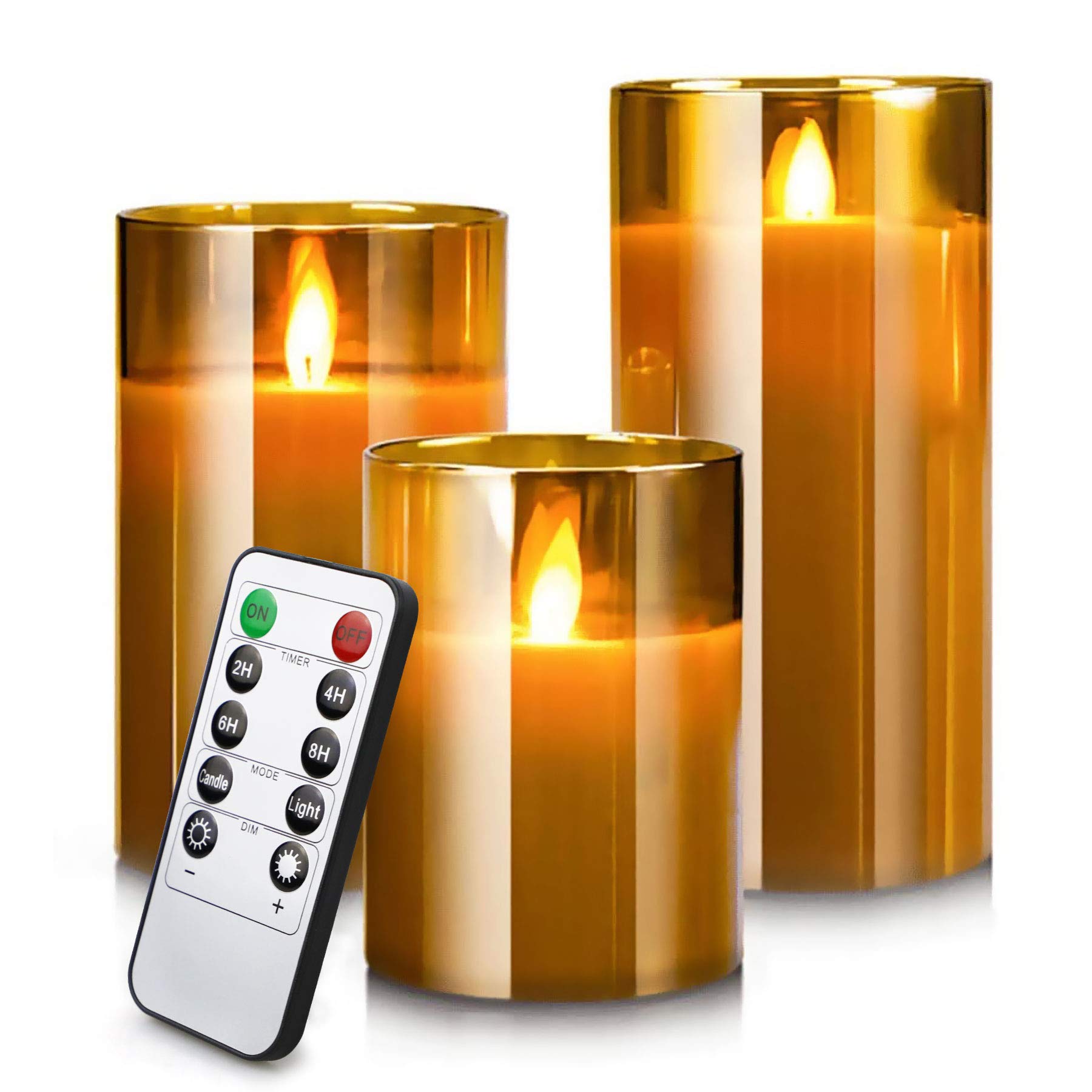 battery operated candles with timer