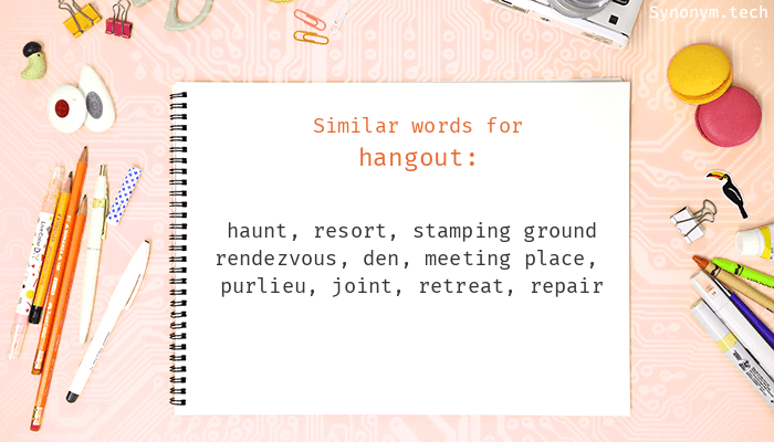 synonym for hang out