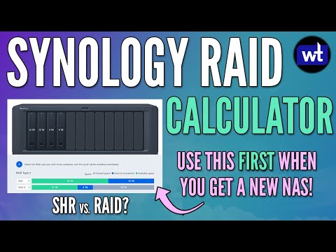 synology raid calculator