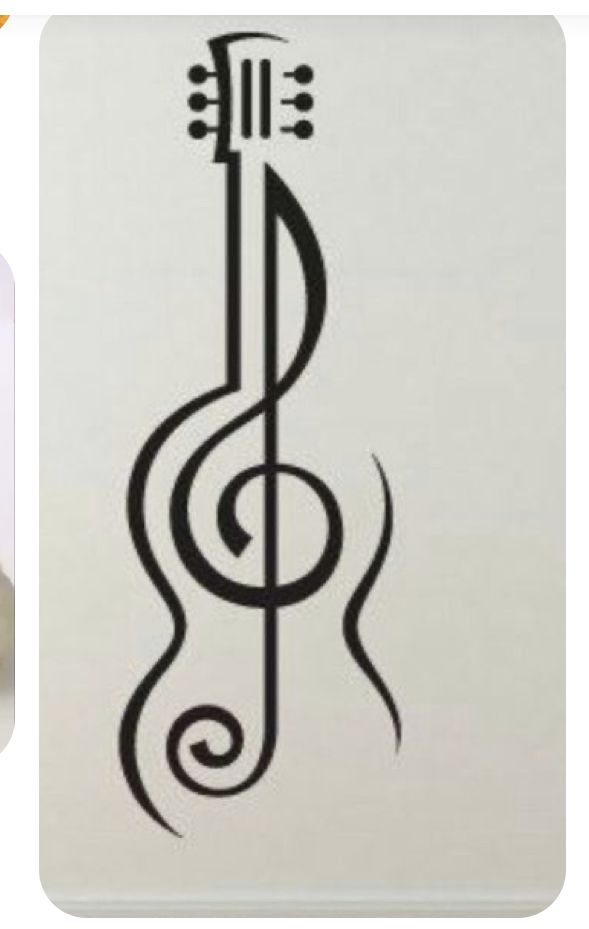 music drawings easy