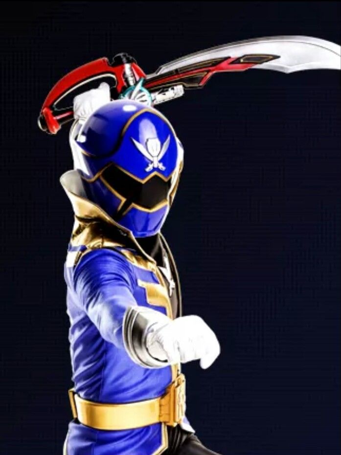 power rangers super megaforce blue ranger