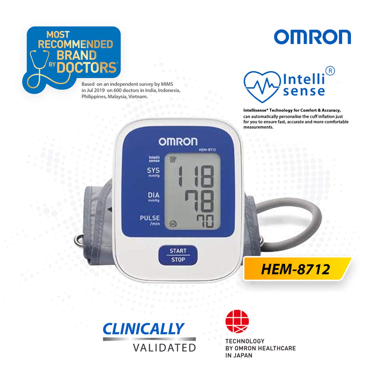 omron bp machine 8712