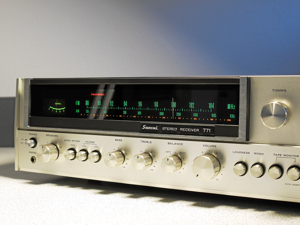 sansui 771 receiver