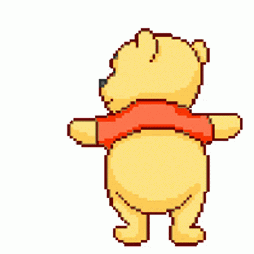 winnie the pooh dancing gif