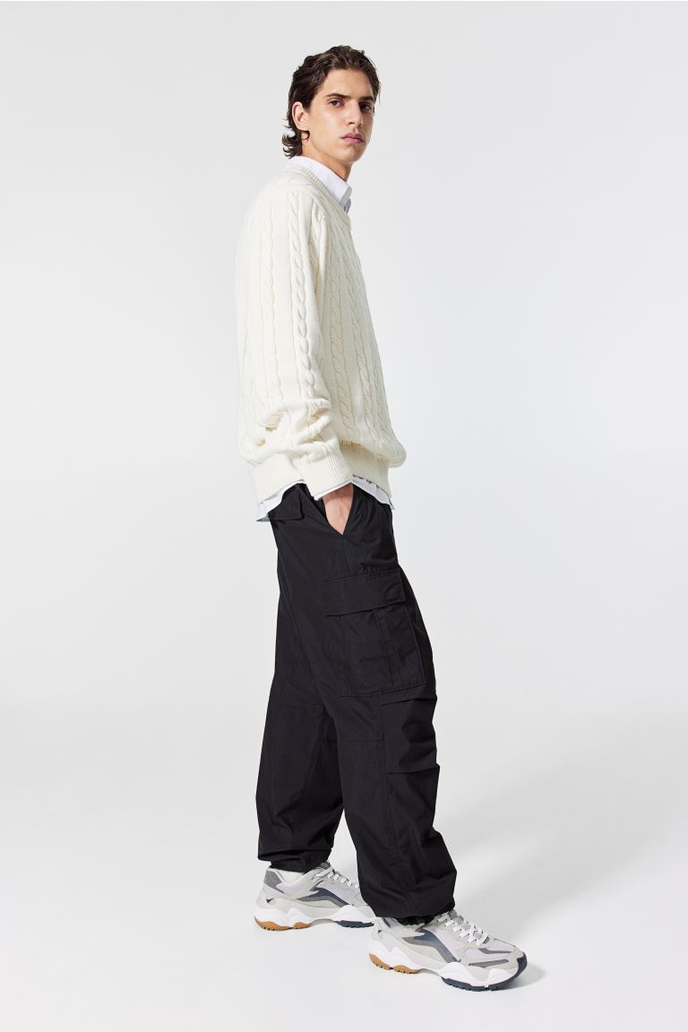 h&m cargo pants men