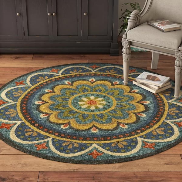 4 ft round rug