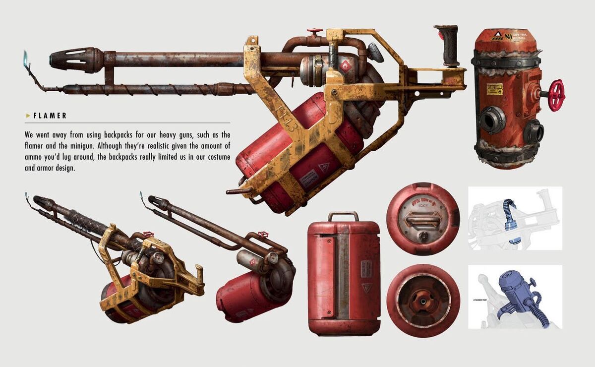 flamethrower fallout 4