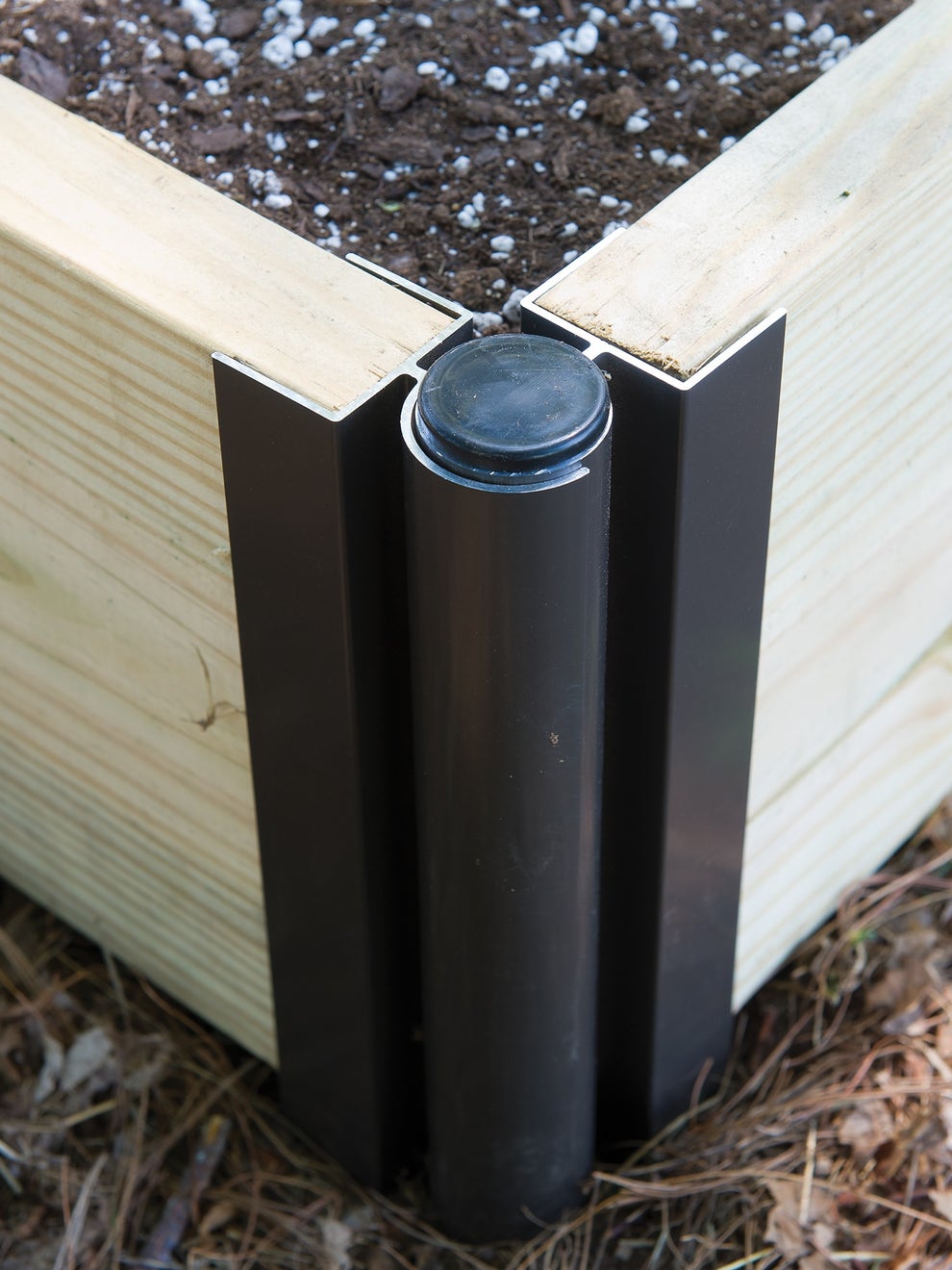 aluminum raised bed corners