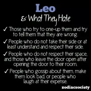 leo negative characteristics