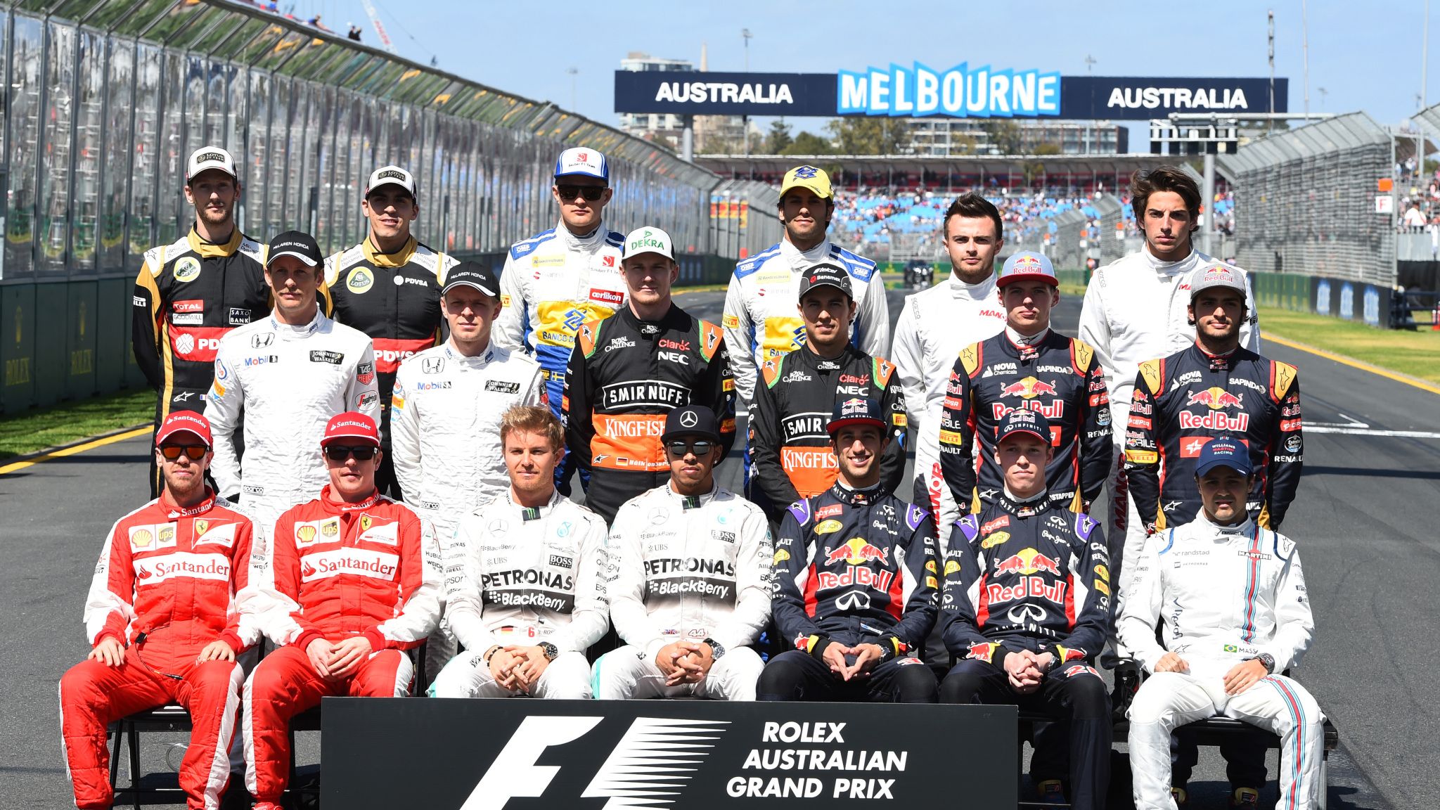 f1 standing 2015