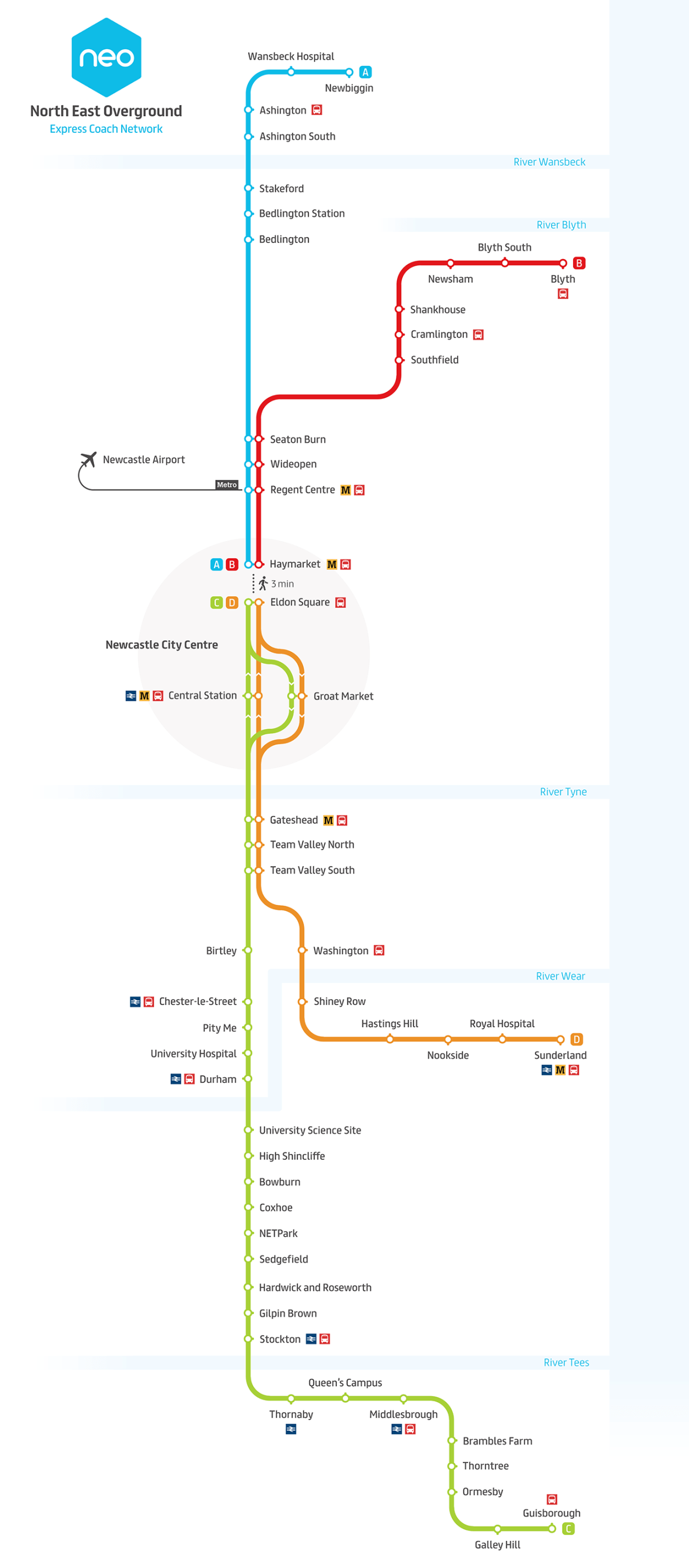 bus routes newcastle nsw