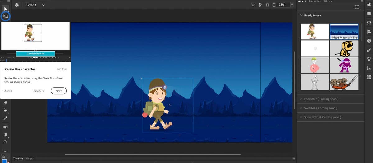 adobe animate animation tutorial