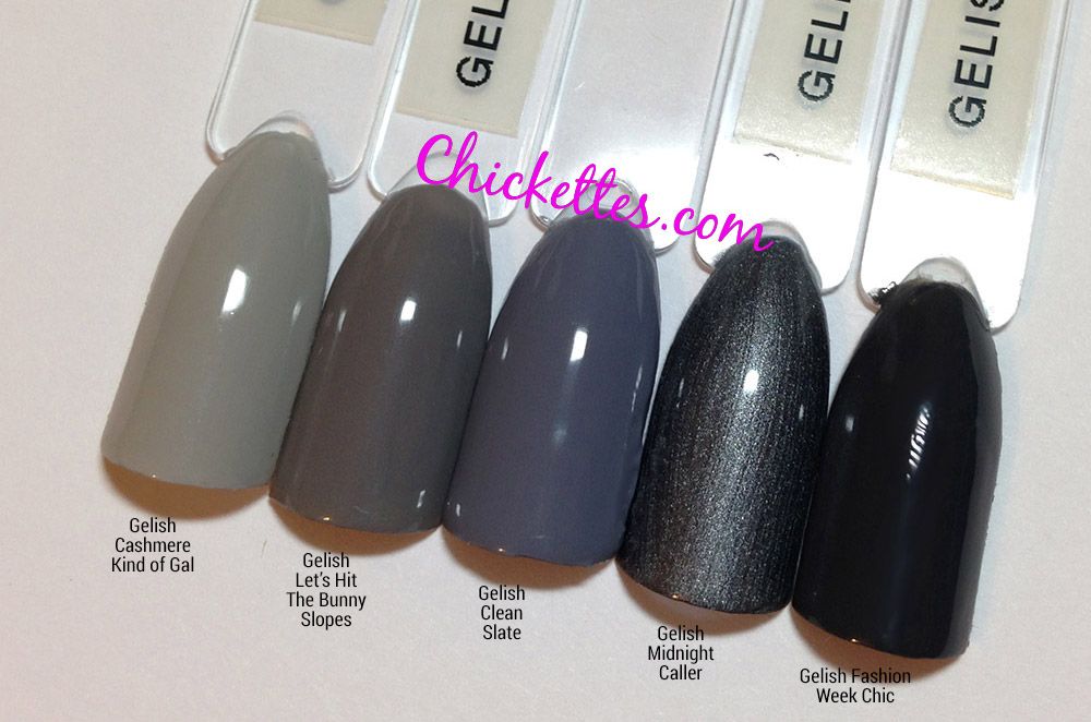 gelish grey