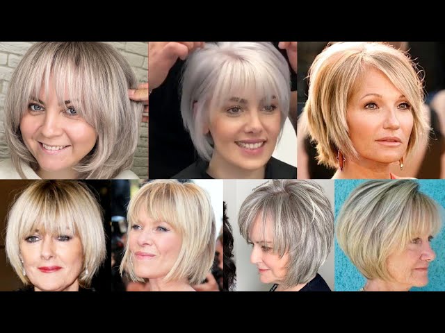 hairstyles for over 50 with fine hair