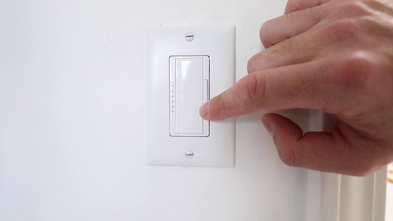 how to program lutron dimmer switch