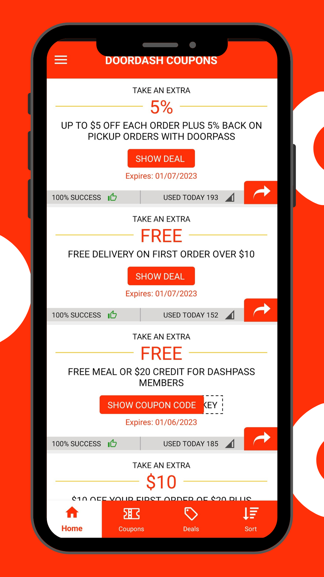 doordash voucher code