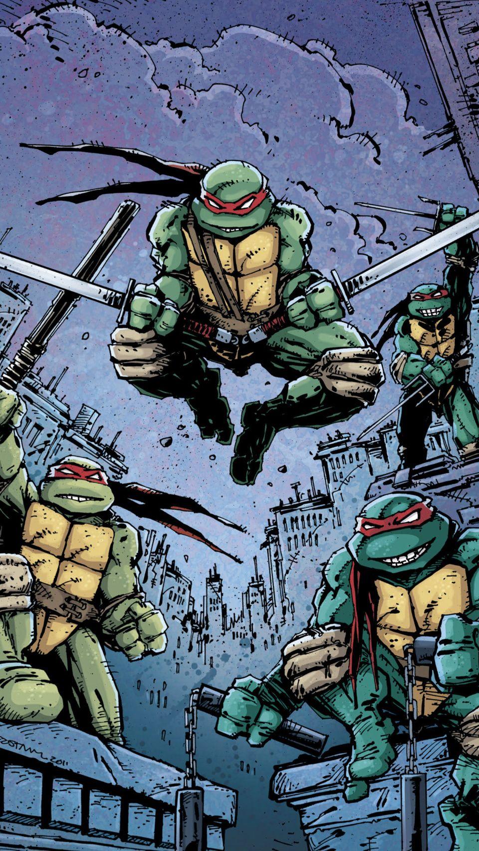 ninja turtles iphone wallpaper