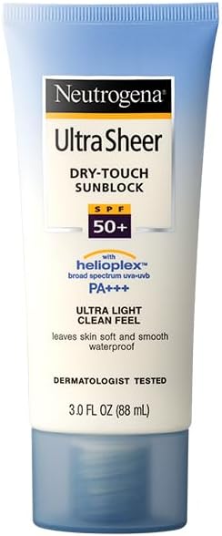 neutrogena ultra sheer sunscreen review