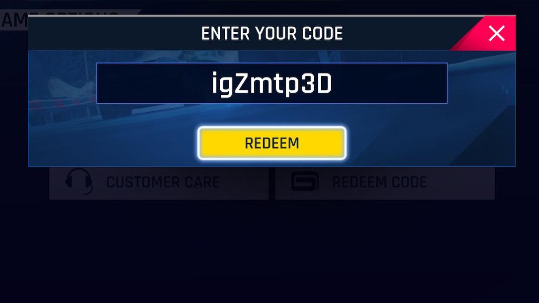 asphalt redeem code