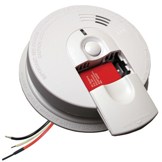 blinking red light on kidde smoke detector