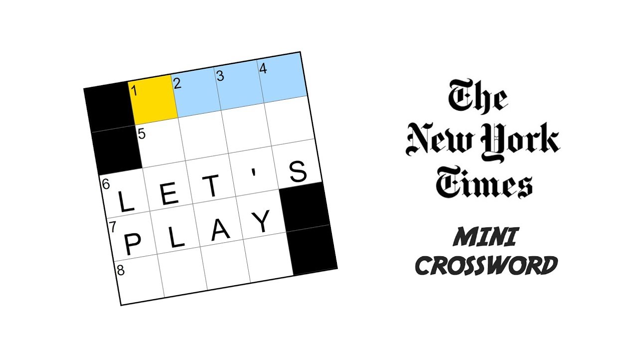 newyorktimes mini crossword