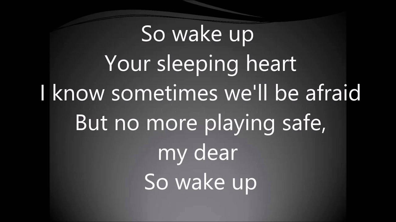 wake up up lyrics