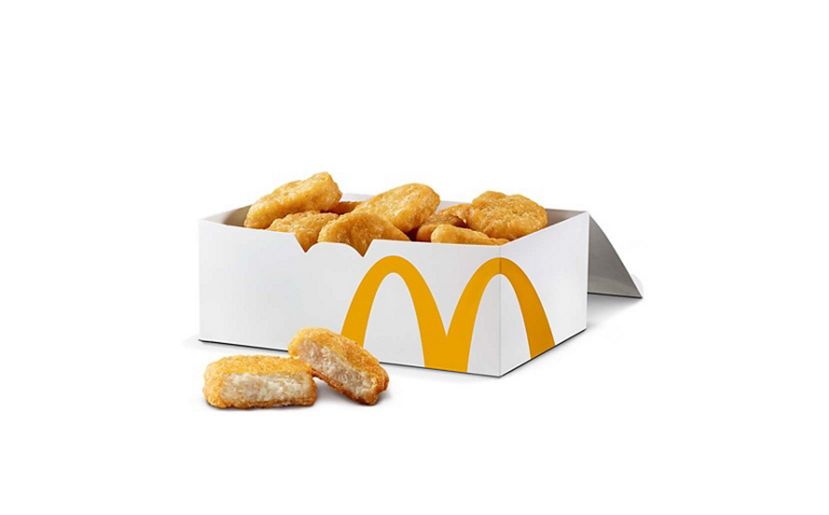 chicken nuggets calories mcdonalds 10