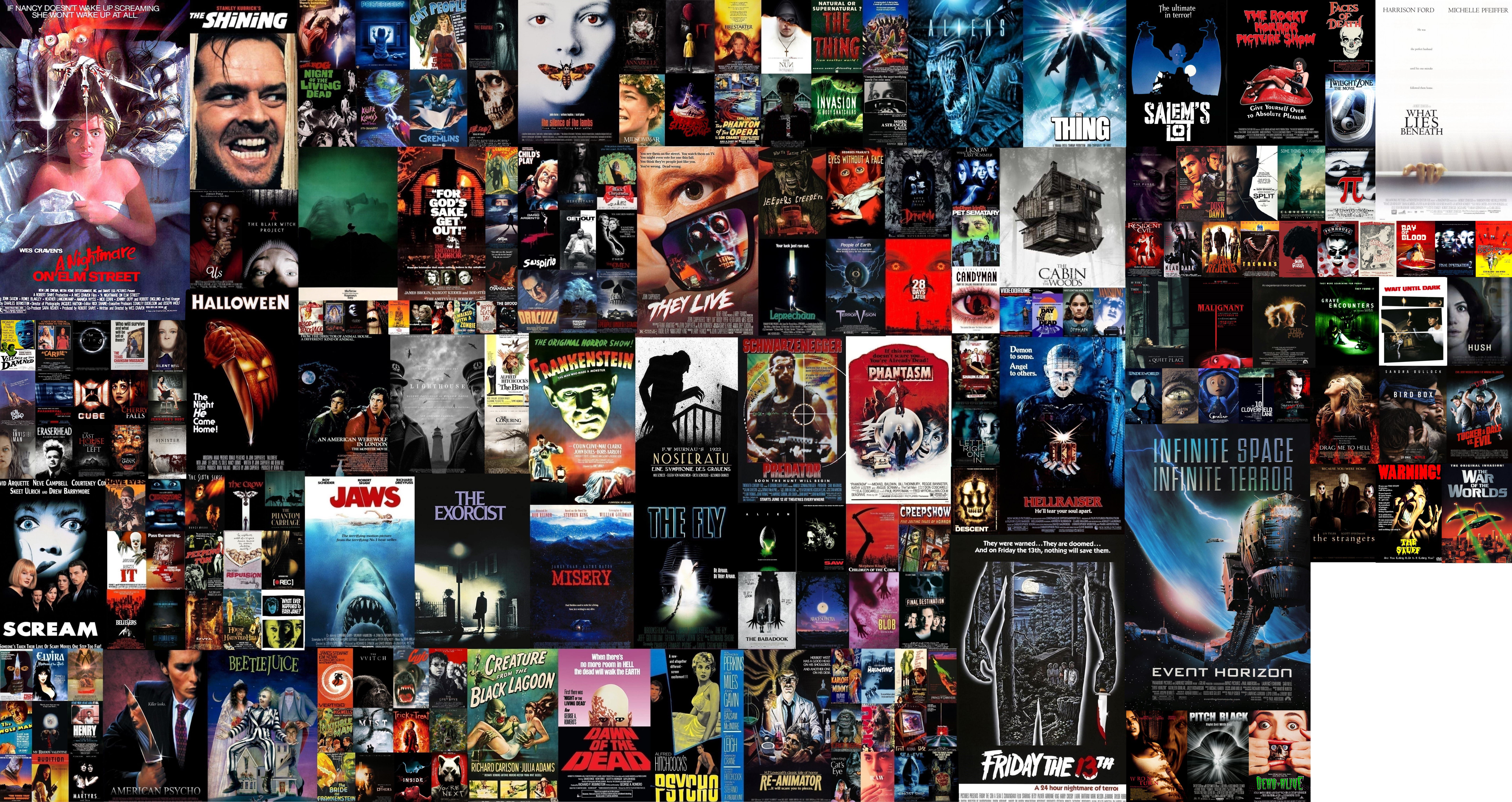 horror film wallpaper