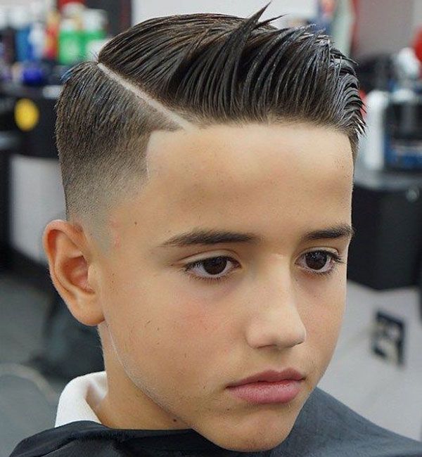 boys fade haircut