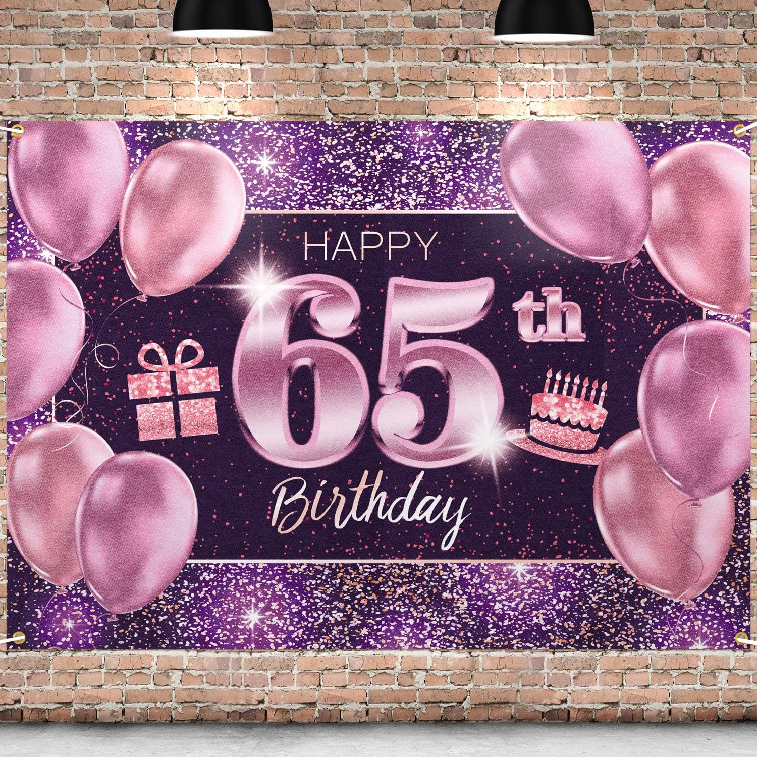 happy 65th birthday banner